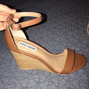 Steve Madden “Mary” - Cognac leather